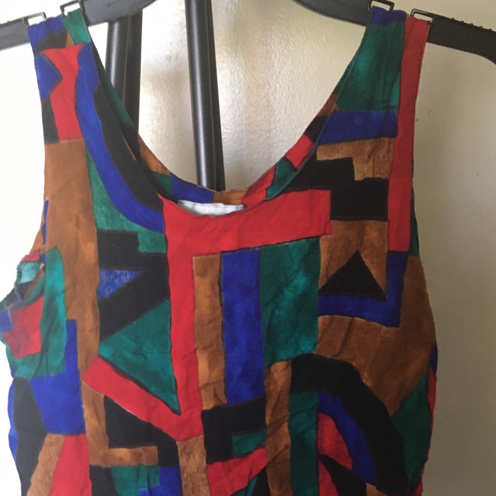 Abstract tank top